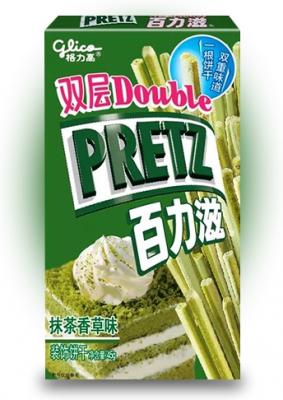 Палочки Pretz со вкусом зеленого чая 45 грамм