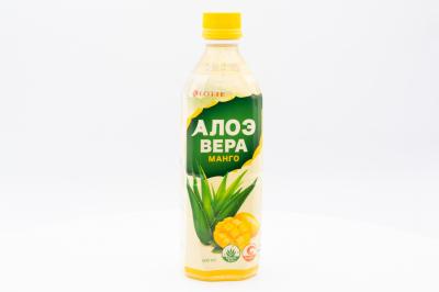 Напиток б/а негаз. Lotte Aloe Vera Mango (Лотте Алоэ Вера Манго) 500 мл