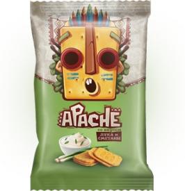 Крекер Apache со вкусом Лука и Сметаны 35 гр