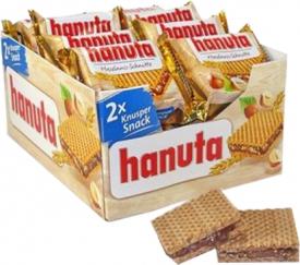 Вафельные печенья Ferrero Hanuta 44 грамма