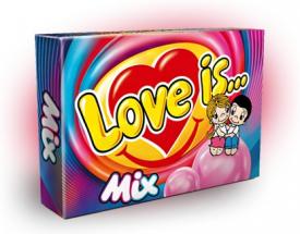 Жевательная резинка Love is Микс (12 штук) 37,8 грамм