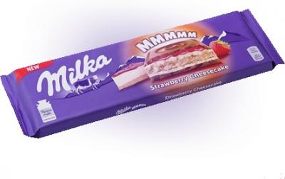 Шоколад Milka Клубничный Чизкейк 300 гр