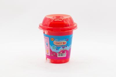 Десерт желеобразный Джелли Велли Джой Бабл клубника (Китай) 280г